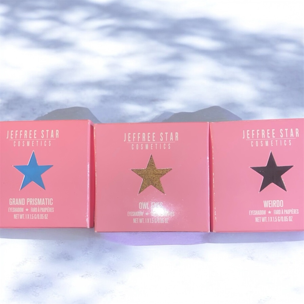 3 Jeffree Star Cosmetics Artistry Singles